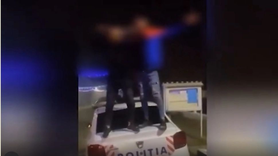 Petrecăreți Vrancea / Captură video