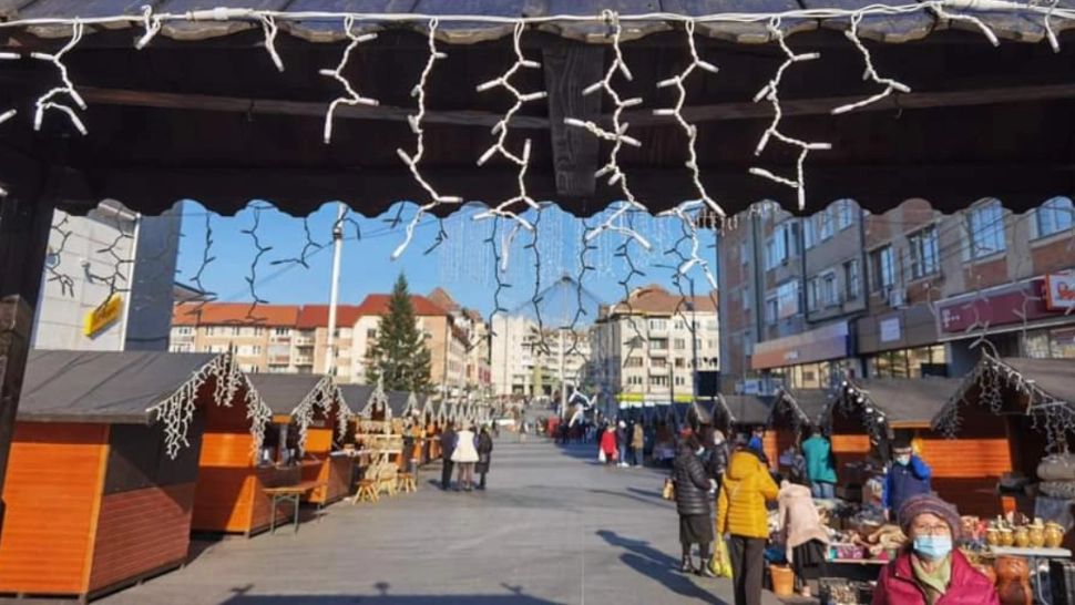 Târg de Crăciun Suceava / Foto: Facebook primar Ion Lungu