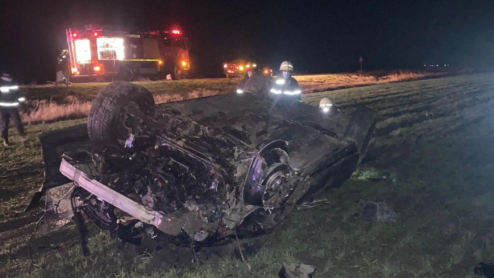Accident VIOLENT în Ialomița: Sfârșit TRAGIC pentru un șofer Foto: ISU Ialomița