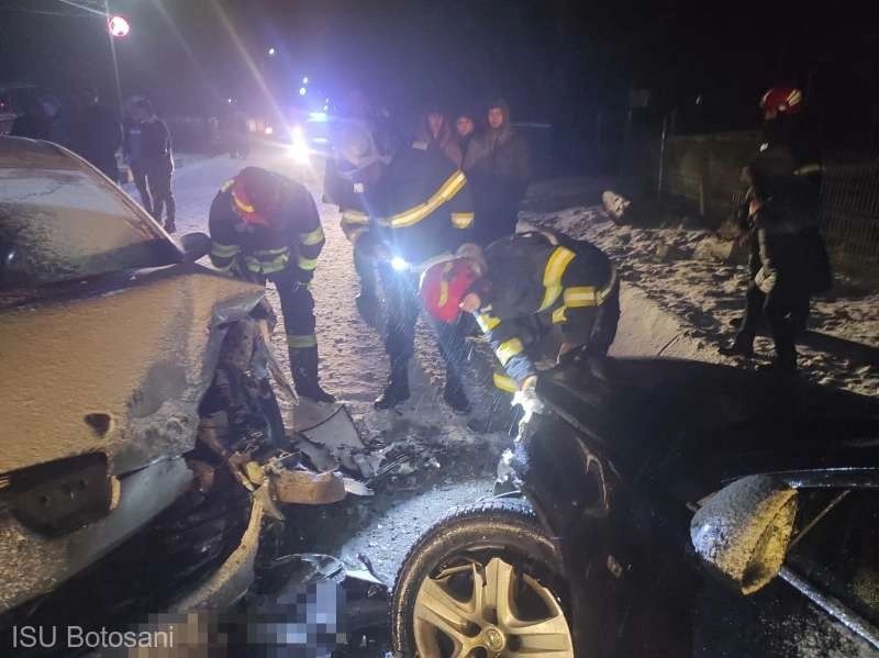 Accident FOTO: ISU Botosani