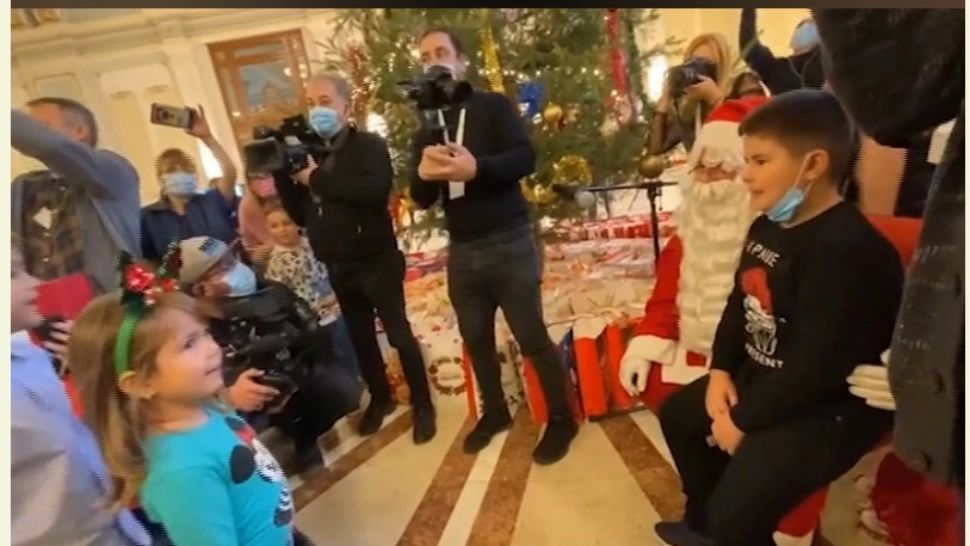 Petrecere pentru copiii angajaților din Parlament