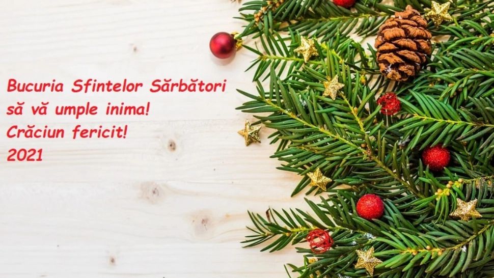 Mesaje de Crăciun 2021. Felicitări și urări de Crăciun fericit! Sărbători fericite!