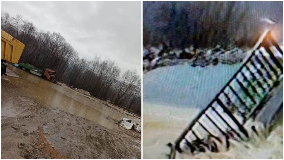 Inundatii în județul Alba (montaj ziarul Unirea)