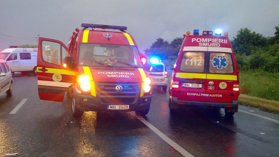 Accident  DN1, în localitatea bihoreană Oșorhei