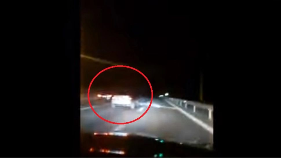 Cursă ilegală pe A4. Captură video