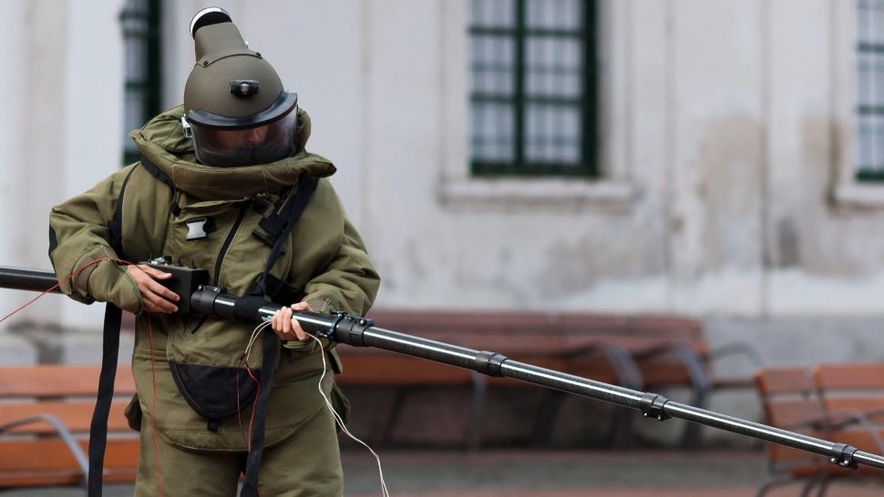 ALERTĂ cu bombă în Gara Târgoviște Foto: INQUAM/Cornel Putan