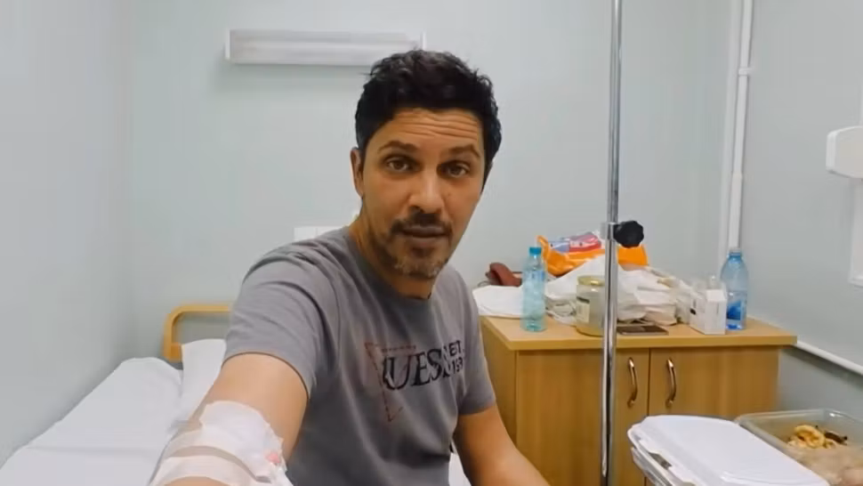 Lucian Viziru și-a petrecut Revelionul în spital