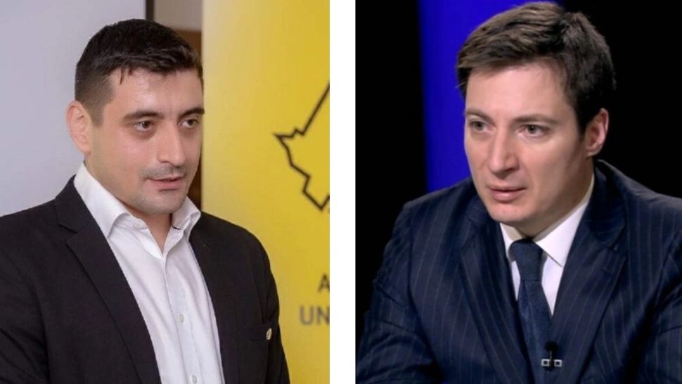 George Simion si Andrei Caramitru