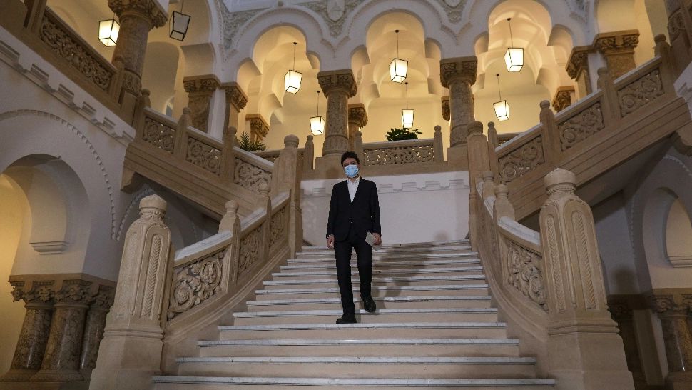 DNA, în vizită la Nicușor Dan. Foto/Inquam Photos/Octav Ganea