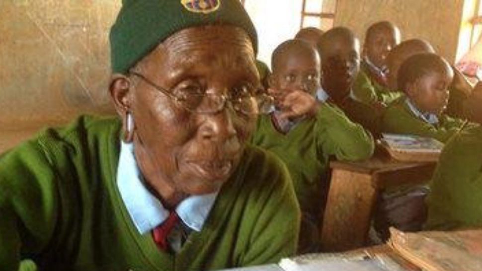 Batrana din Kenya FOTO:Twitter 