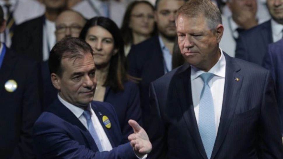 Klaus Iohannis și Ludovic Orban (Inquam/O. Ganea)