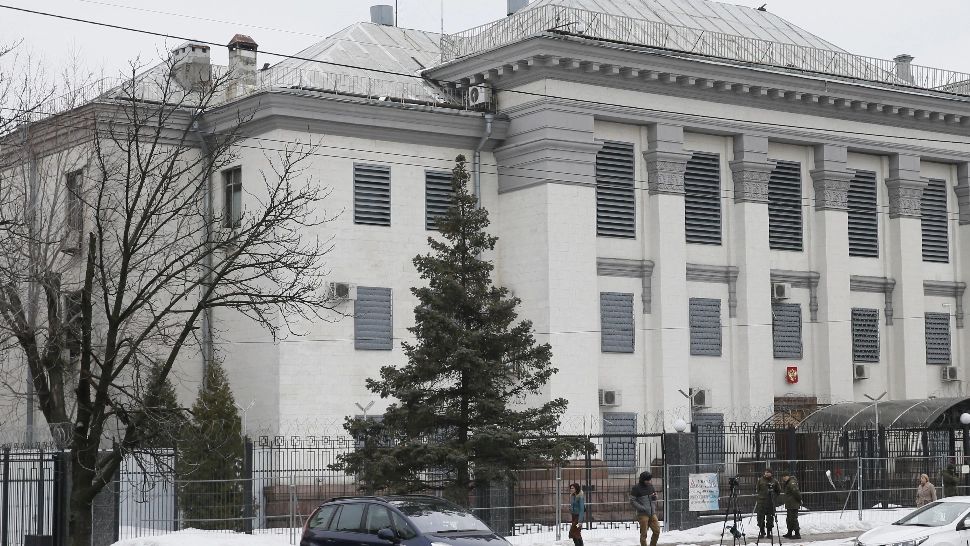 Ambasada Rusiei la Kiev FOTO: Wiki
