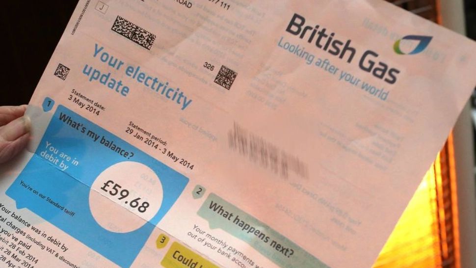 Factură utilități UK