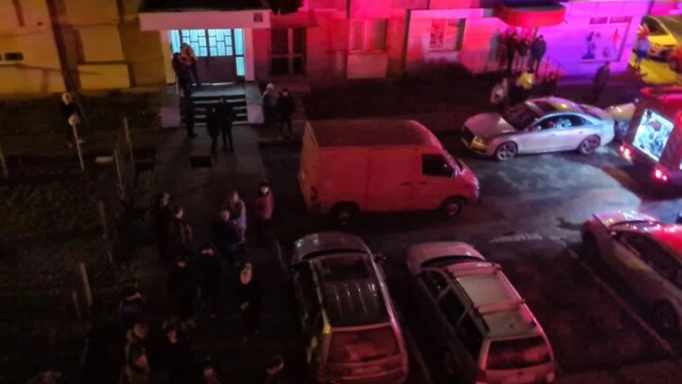 Oamenii evacuați FOTO: Romania24.ro