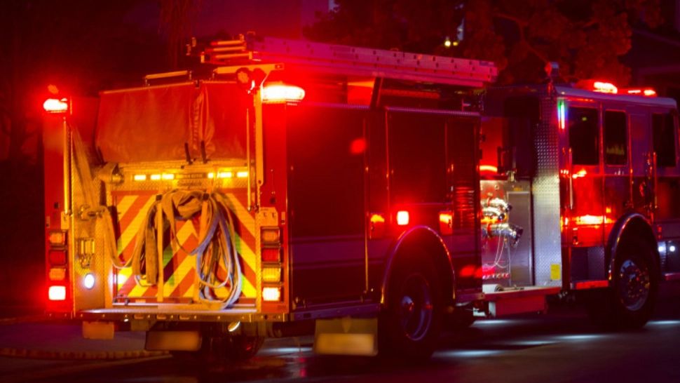 Intervenție pompieri incendiu