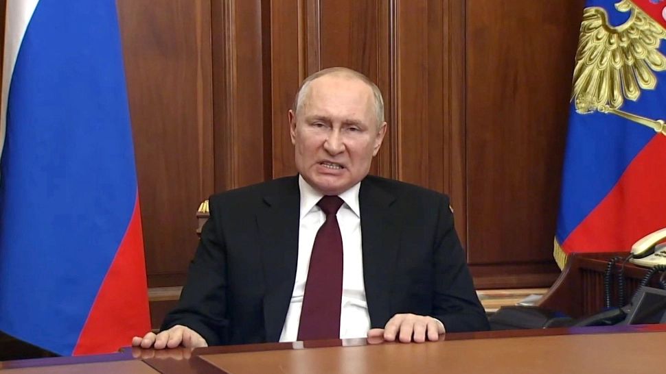 Putin nu pare impresionat de sancțiunile Occidentului. Foto/Profimedia
