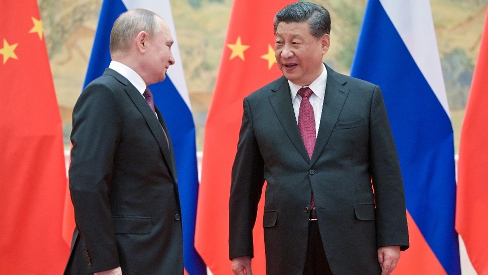 Vladimir Putin și Xi Jinpeng Foto: Profi Media