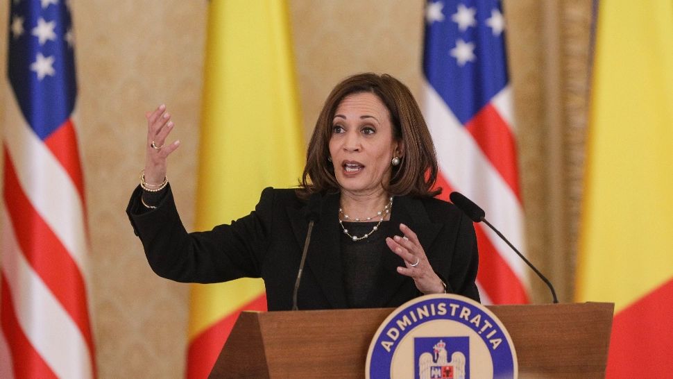 Kamala Harris și Klaus Iohannis - INQUAM Photos