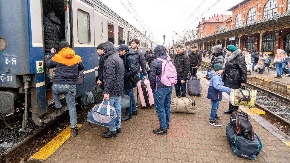 Refugiați ucraineni/ Sursa foto: Arhivă INQUAM / Casian Mitu