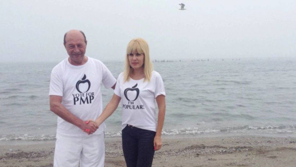 Traian Băsescu și Elena Udrea (arhivă)