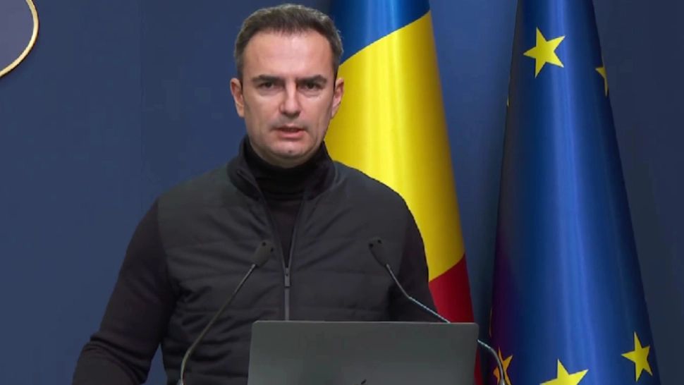 Dan Căbunaru, purtător de cuvânt al Guvernului / Captură video