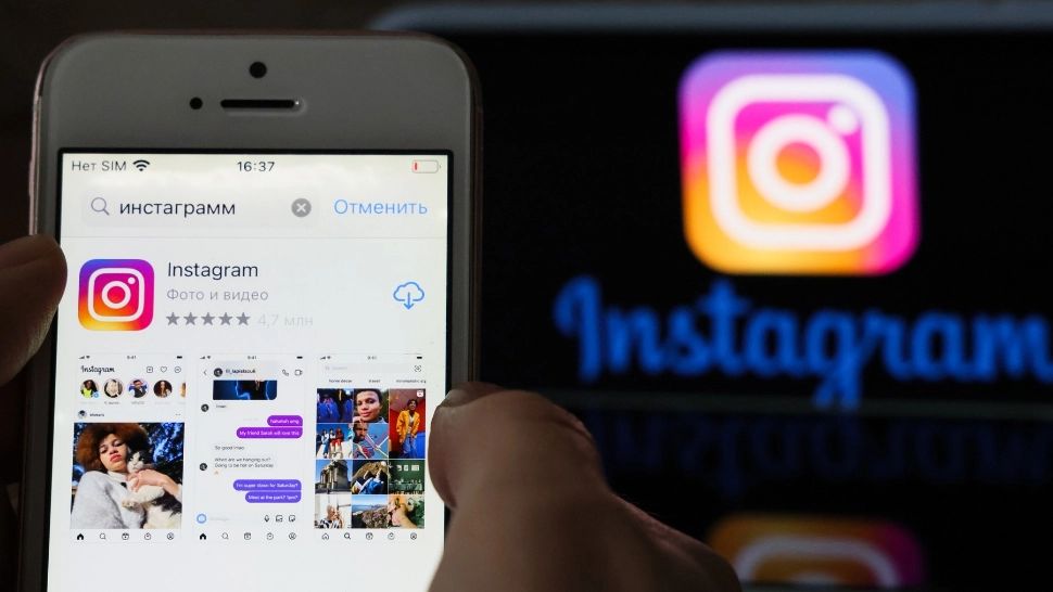 Rușii nu mai au acces nici la Instagram. Foto/Profimedia