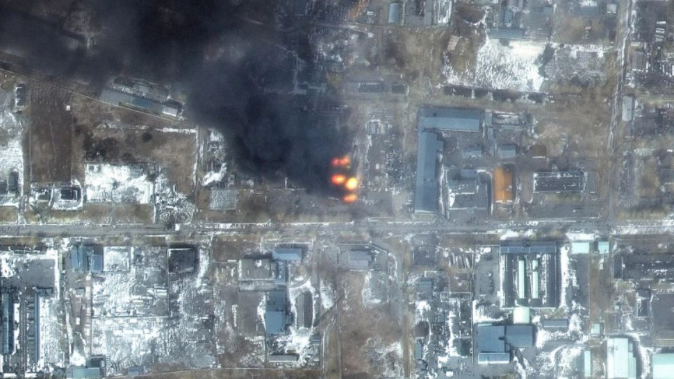 Mariupol, aflat în faza de dezastru umanitar după ce Rusia a invadat Ucraina Foto: Profi Media