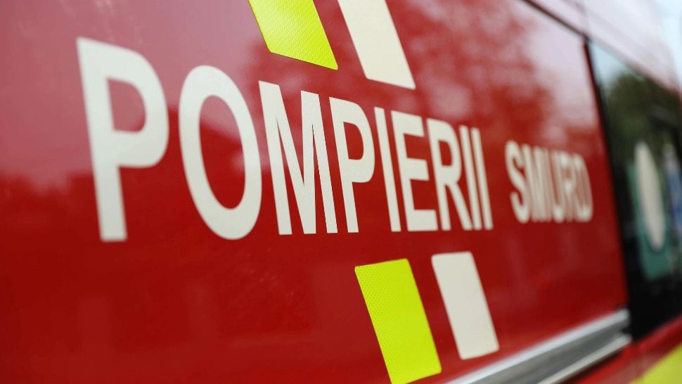 Incendiu la un motel din Târgoviște