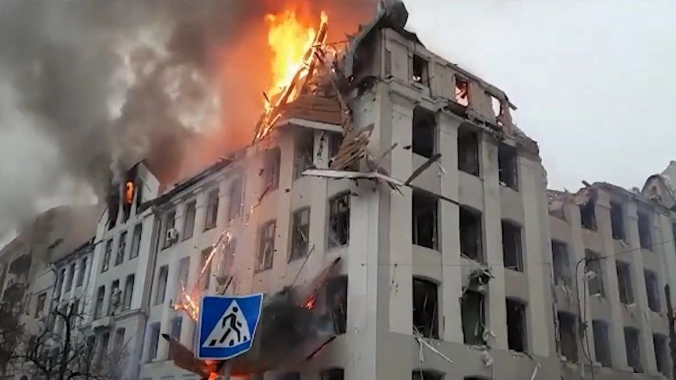 Dezastru cauzat de atacurile aeriene ale Rusiei asupra Harkivului / Profimedia