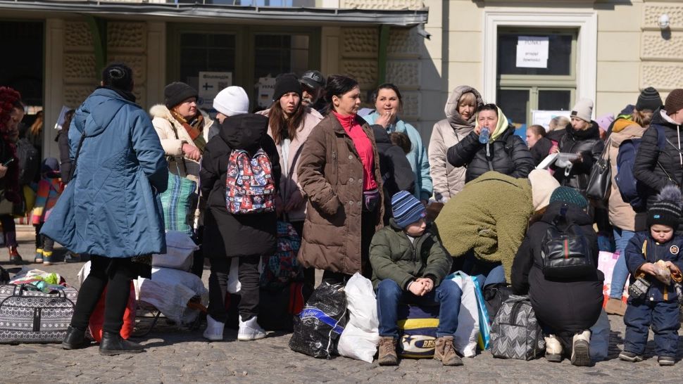 Refugiați Ucraina. Război Ucraina-Rusia Foto: Profi Media