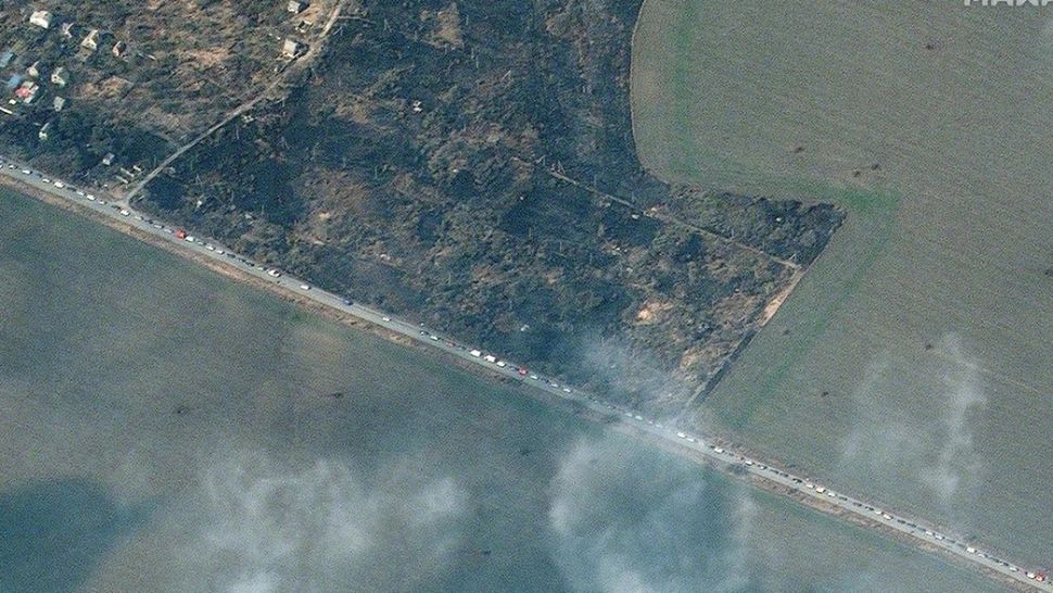 Război Ucraina-Rusia - Fuga din Mariupol, martie 2022 Foto: Profi Media