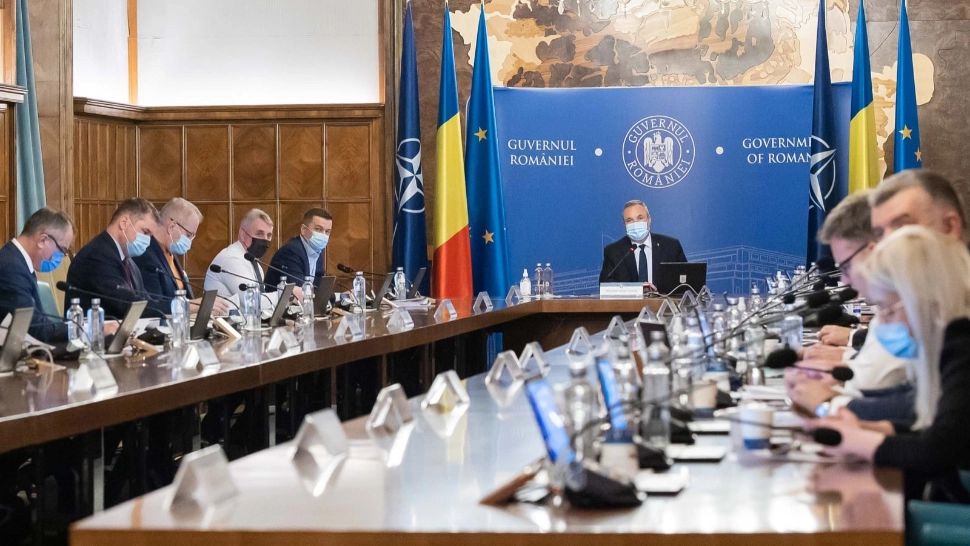 Sedinta de guvern - Cabinetul Nicolae Ciucă