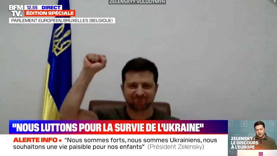 Zelenski pare să-l fi învins pe Putin, cel puțin politic. Foto/Profimedia