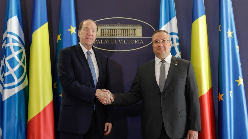 Nicolae Ciucă: „Fondurile europene și facilitățile oferte de Grupul Băncii Mondiale reprezintă un sprijin important”