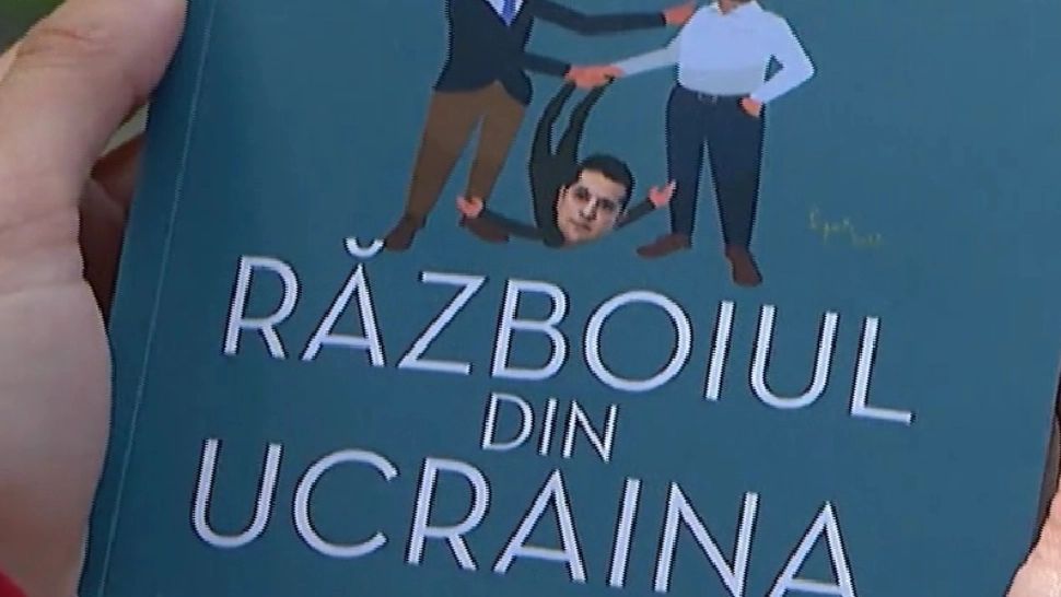 Prima carte din România despre războiul din Ucraina/ Captură video