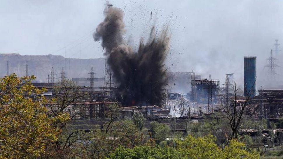 Mariupol, Ucraina/ Foto: Twitter Nexta