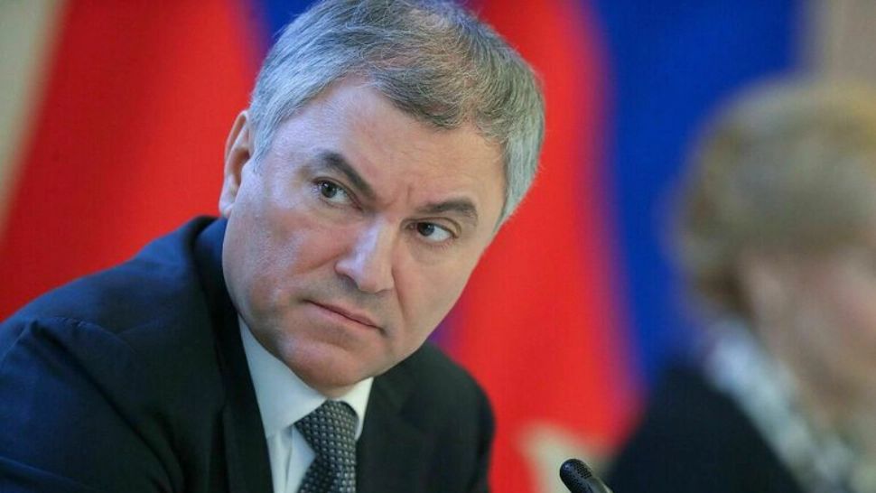 Vyacheslav Volodin, președintele Dumei de Stat din Rusia/ Twitter Nexta