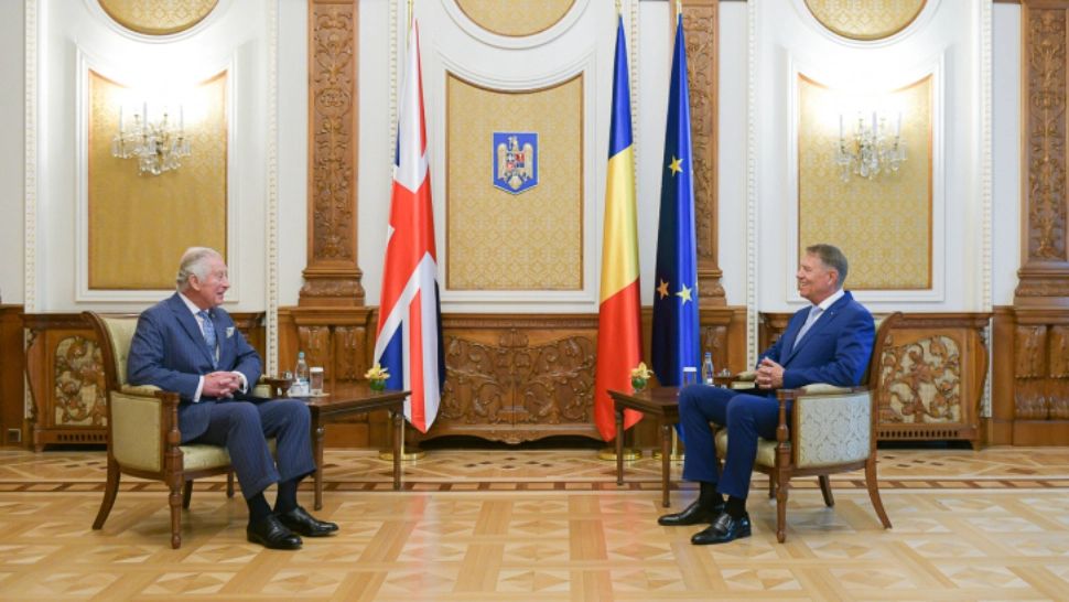 Prinţul Charles și Klaus Iohannis