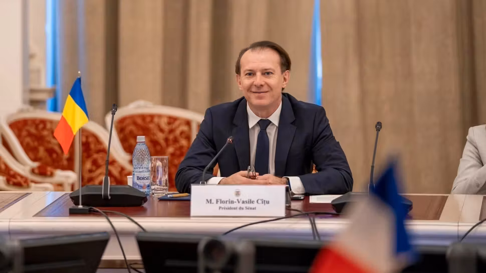 Florin Cîțu, președintele Senatului