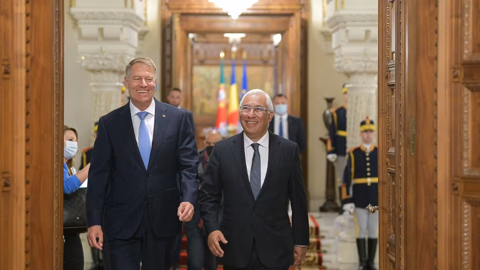 Klaus Iohannis și premierul Portugaliei - Antonio Costa, discuții despre întărirea flancului estic al NATO | FOTO&VIDEO