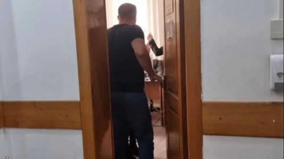 Primarul din Dănești, în plină acțiune. 