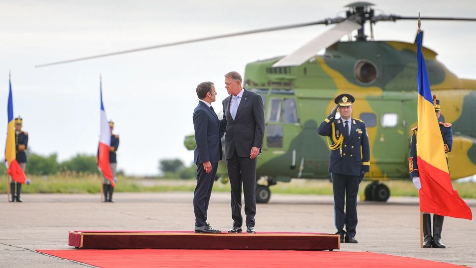 Klaus Iohannis și Emmanuel Macron / Foto: Administrația Prezidențială