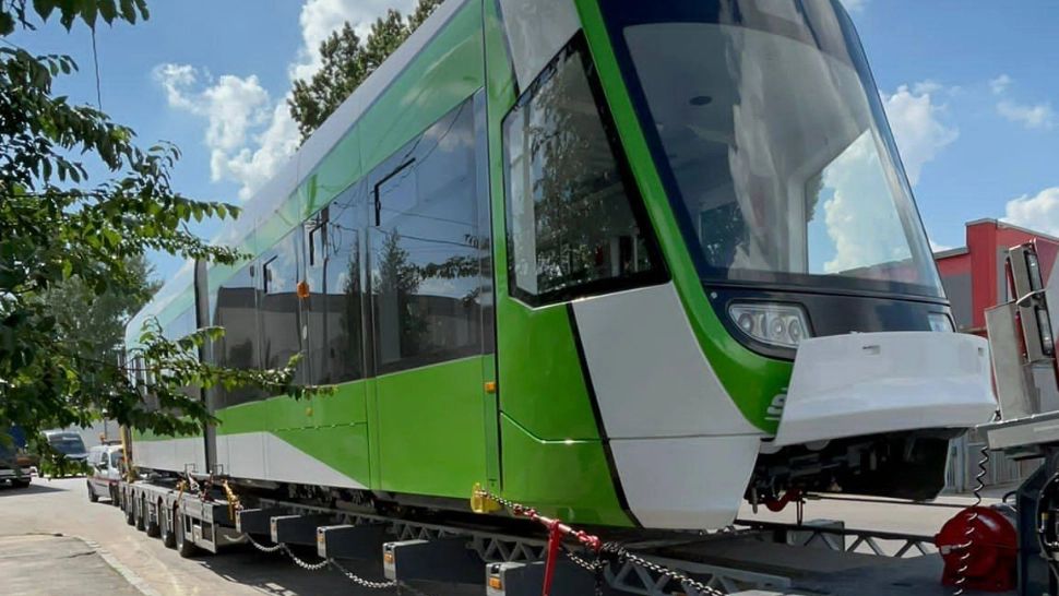Noile tramvaie de la Astra Vagoane Arad Foto: Asociația Metrou Ușor