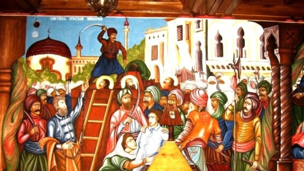 Moartea lui C. Brâncoveanu (foto manual)