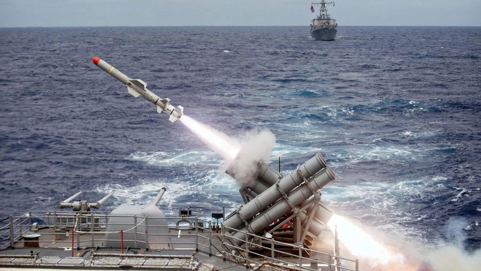 Sistemul de rachete american Harpoon. Foto/Profimedia