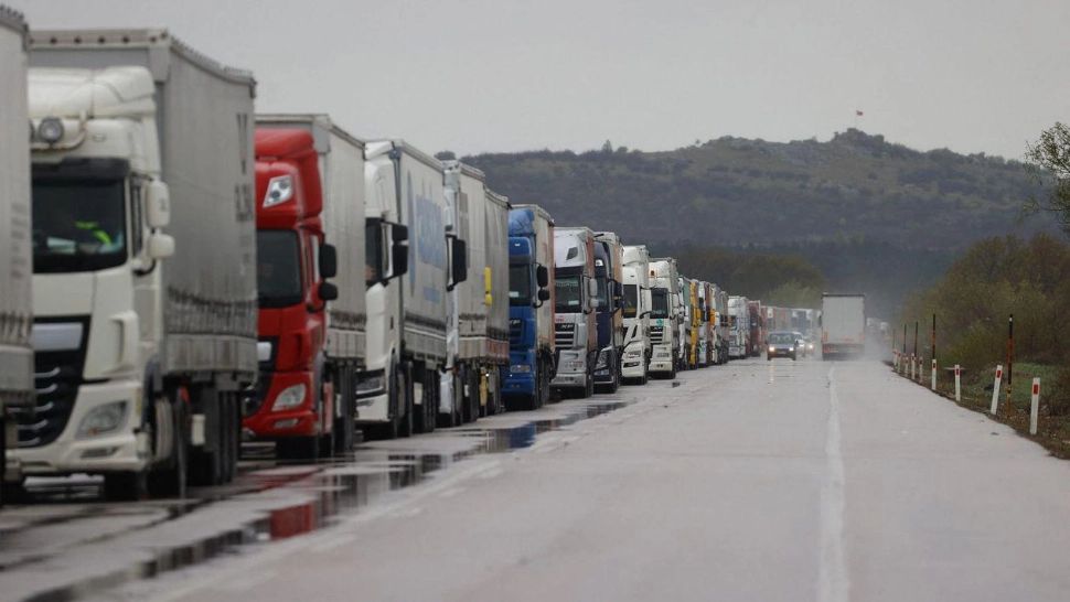 Blocaje la punctele de trecere a frontierei