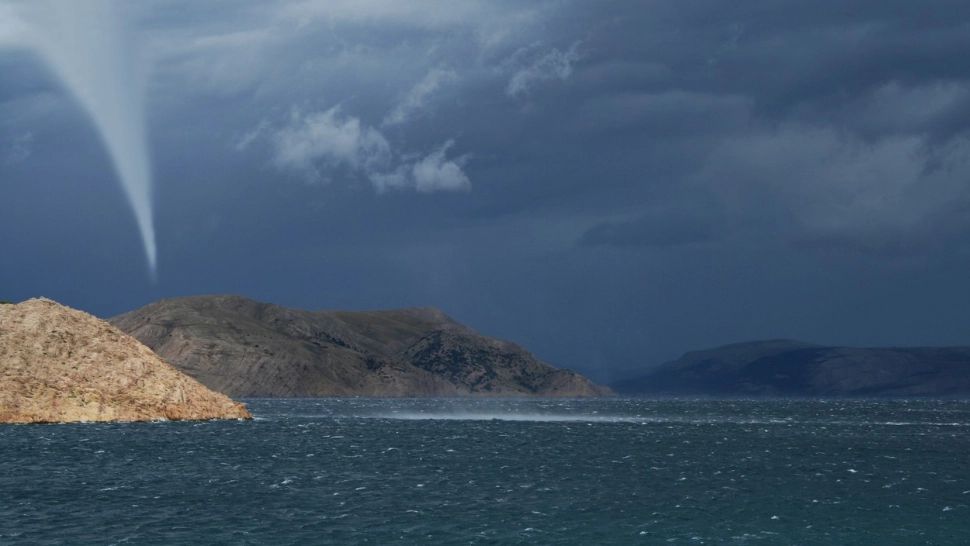Tornadă pe Marea Neagră. Foto/Profimedia