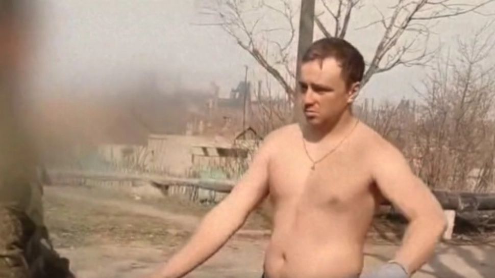 Filtre rusești în teritoriile ocupate din Ucraina/Captură video