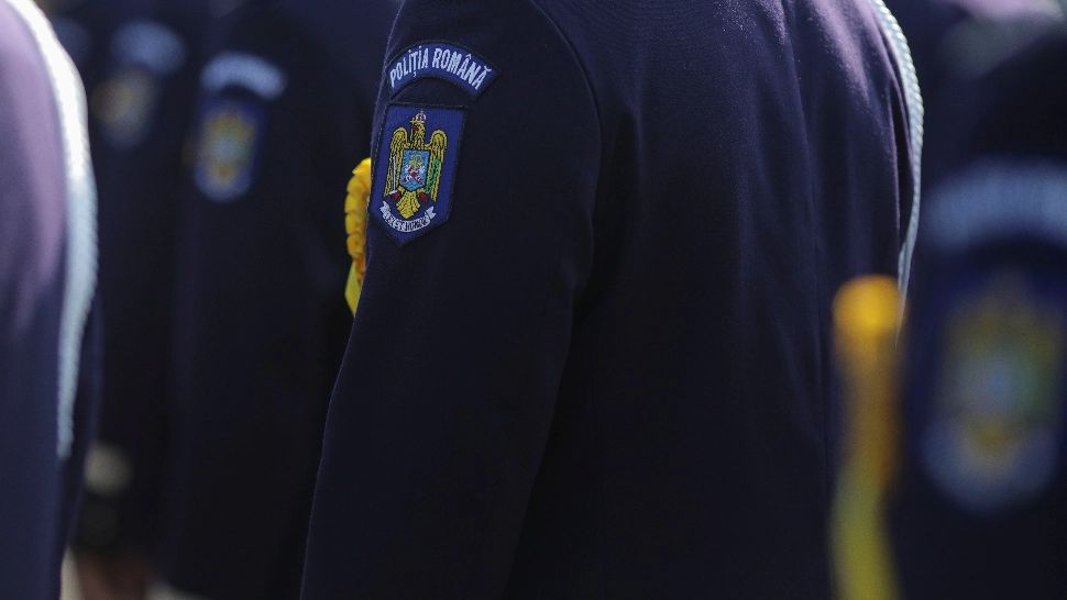 Polițiștii ies în stradă. Foto/Inquam/Octav Ganea