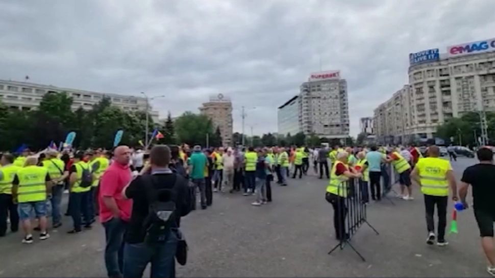 Protest/ Captură video